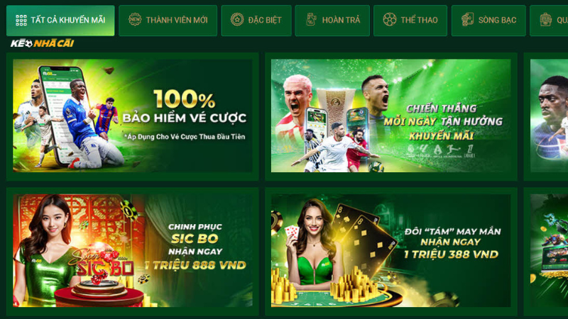 Chương trình khuyến mãi và ưu đãi dành cho thành viên VB88