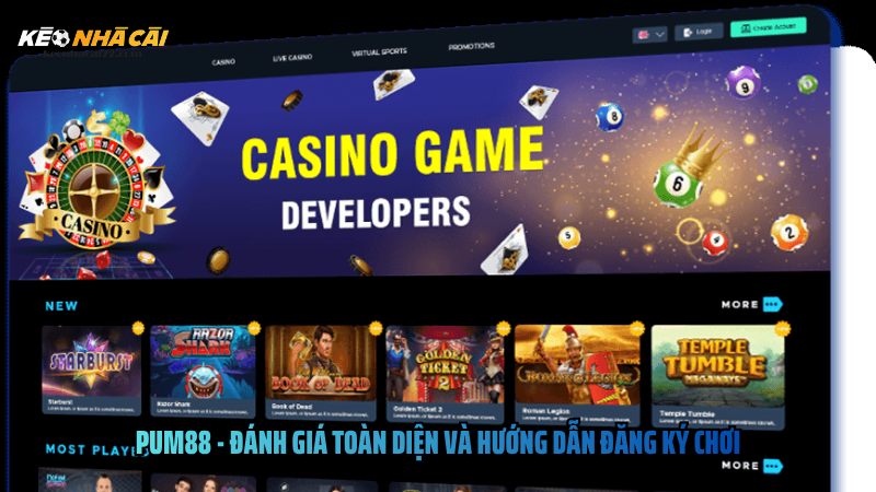 Pum88 - Đánh Giá Toàn Diện Và Hướng Dẫn Đăng Ký Chơi