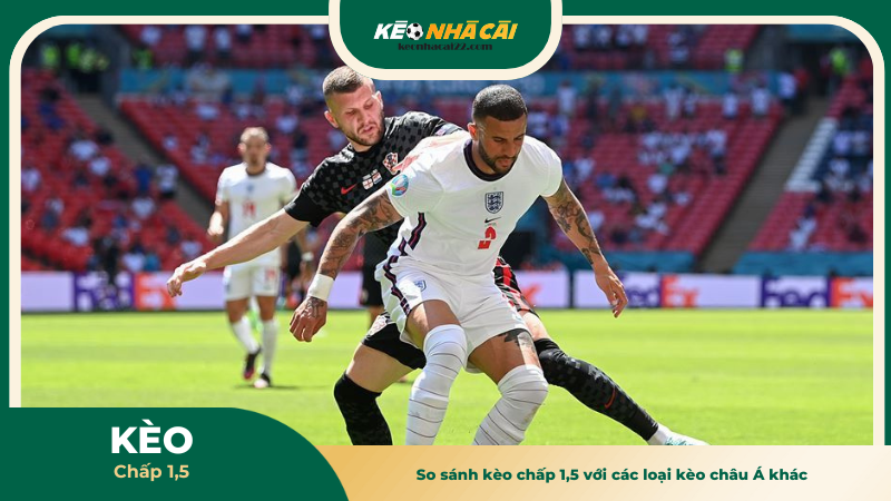 So sánh kèo chấp 1,5 với các loại kèo châu Á khác